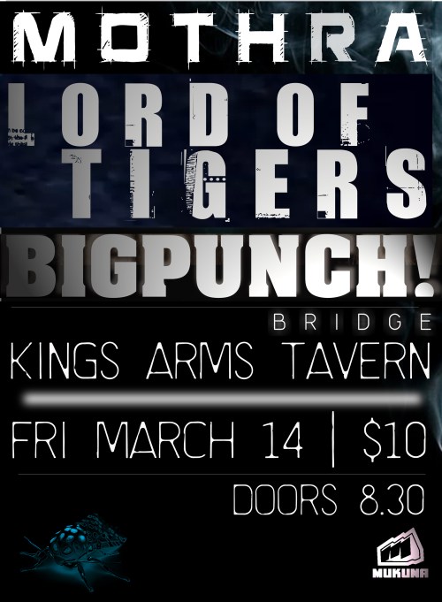 MOTHRA LORD OF TIGERS, BIG PUNCH, BRIDGE